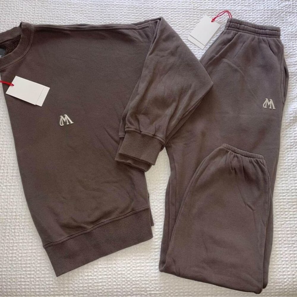 100% cotton tracksuit - TAUPE Sweatpants